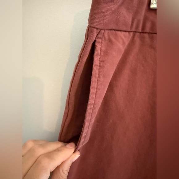 Old Navy Slim Built In Flex Chino Pants Men’s SZ 33x30 Red Straight Leg Pockets - Picture 3 of 7